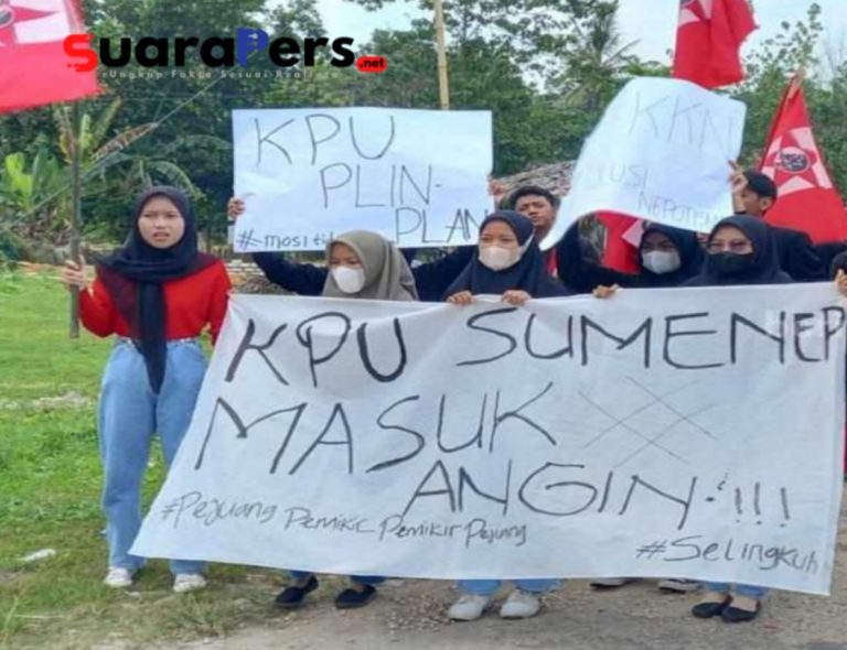 Gerakan Mahasiswa Nasionalis Indonesia Sumenep Geram Terkait keputusan KPU Sumenep