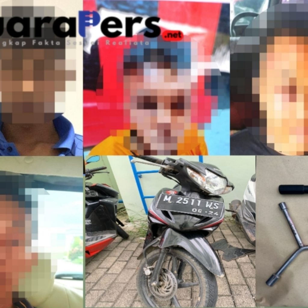Terlibat Kasus Curanmor Pelajar di Sumenep Diringkus Polisi