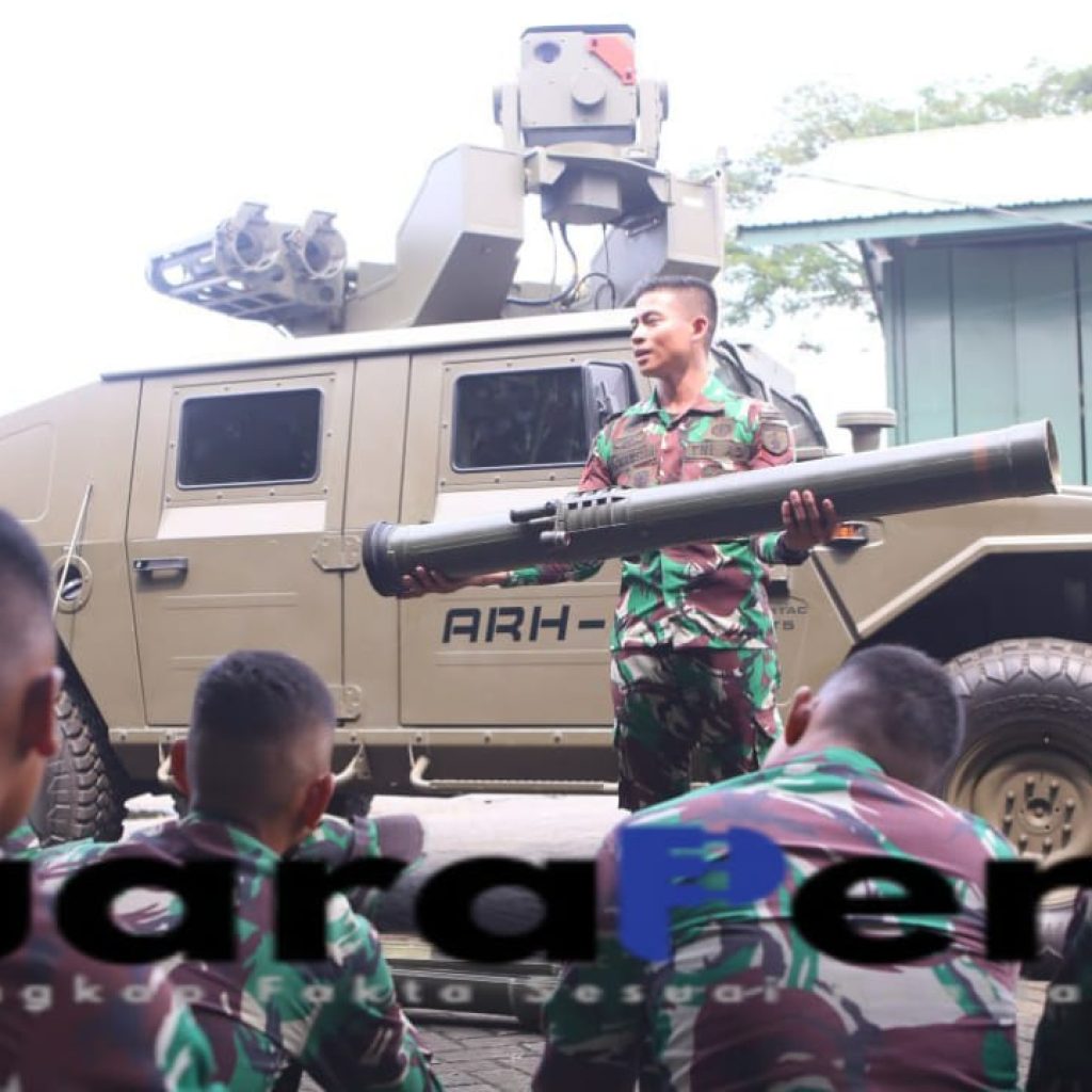 Pembelajaran Rudal Starstreak MMS (Multi Mission System) Yon Arhanud 8/MBC