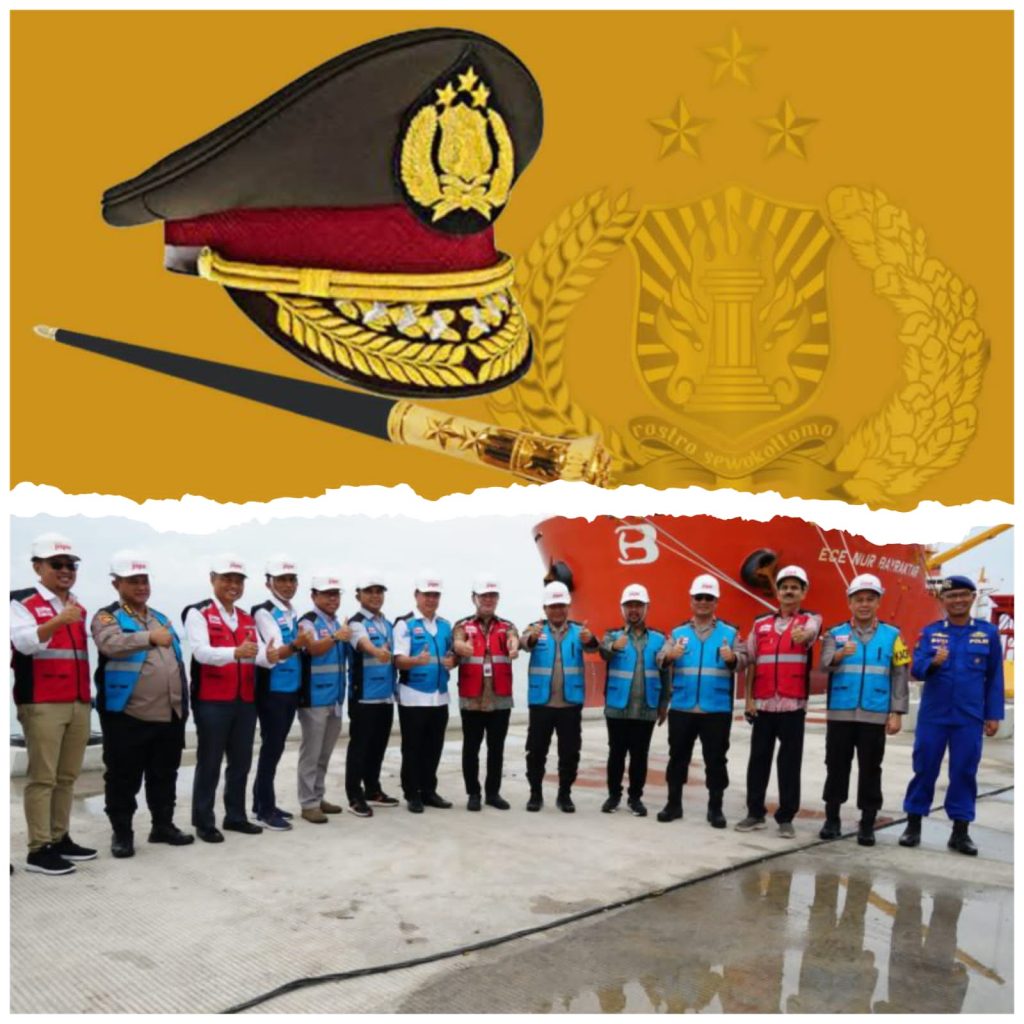 Kapolda Jatim Tinjau KEK JIIPE Di Pelabuhan Gresik