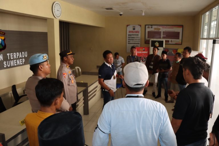 Mantan Kades dan Kades Batuampar di ringkus polres Sumenep