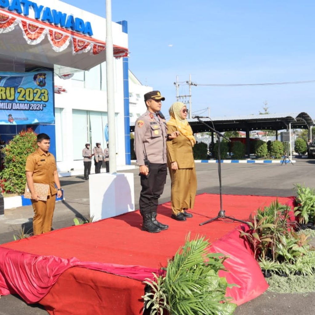 Polres Sumenep Gelar Pasukan Operasi Zebra Semeru 2023, Himbau Masyarakat Tertib Berlalulintas