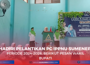 Hadiri Pelantikan PC IPPNU Sumenep periode 2024-2026, Berikut Pesan Wakil Bupati