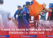 Kakek 72 Tahun Ditemukan Tewas Tersangkut di Jaring Ikan Milik Warga Kalianget