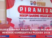 Kepolisian Resort Polres Sumenep Ngopi Bareng Insan Media, Dengan Tema Jelang Pilkada 2024.