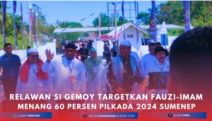 Pesan ! Relawan Si Gemoy Targetkan Fauzi-Imam Menang 60 Persen di Pilkada 2024 Sumenep.