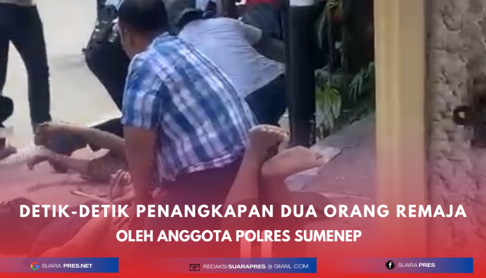 Beredar viral di Media Sosial, Detik-Detik Penangkapan Dua Orang Remaja InI Motifnya.
