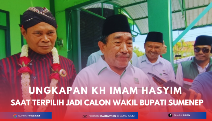 Ini Ungkapan KH Imam Hasyim Saat di Pilih Menjadi Wakil Bupati Sumenep
