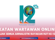 Ikatan Wartawan Online ajak Seluruh Anggota Semarak Rayakan HUT Ke-12