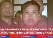 Gara-gara Komentar Menghina Kiai di TikTok, Oknum Perangkat Desa di Amankan Polisi
