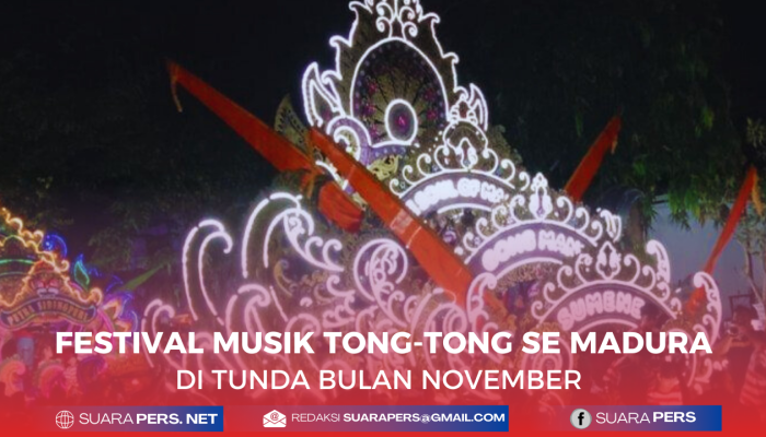 Festival Musik Tong-tong se Madura Ditunda, Begini Kata Kadisbudporapar