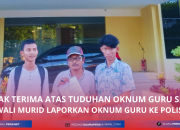 Oknum Guru SMA Kalianget Dilaporkan Wali Murid, Atas Tuduhan Pencemaran Nama Baik