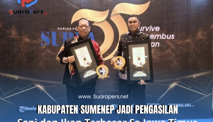 Sumenep Raih Dua Penghargaan Terbesar, Mengenai Pengasilan Sapi Dan Ikan di Wilayah Jawa Timur