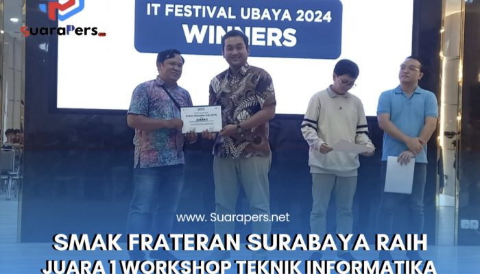 Octhan Setyawan Guru dari SMAK Frateran Surabaya Raih Juara 1 Workshop