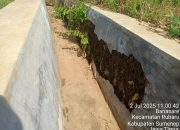 Baru Setahun Dibangun, Irigasi Banasare Ambruk: Uang Negara Diduga Dikorupsi