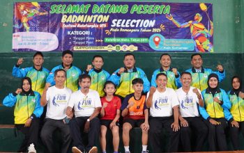Ajang Seleksi Atlet Muda, Festival Bulutangkis U-15 Semarakkan GOR Bulutangkis Sumekar