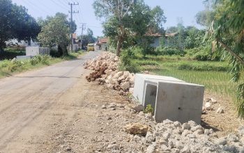 Akhir Tahun, Proyek Pelebaran Jalan Benasareh–Pakondeng Belum Rampung
