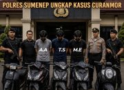 Polres Sumenep Ungkap Kasus Curanmor di Tiga Lokasi, Tiga Tersangka Ditangkap