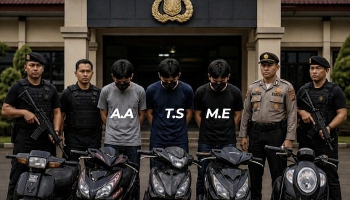Polres Sumenep Ungkap Kasus Curanmor di Tiga Lokasi, Tiga Tersangka Ditangkap