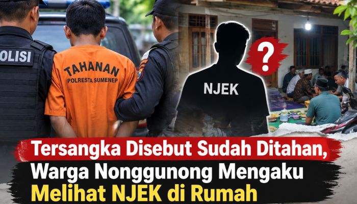 Tersangka Disebut Sudah Ditahan, Warga Nonggunong Mengaku Melihat Nur Faesel jaya di Rumah