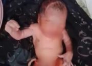 Tangisan Bayi Pecah di Pagi Buta, Warga Prenduan Sumenep Temukan Bayi di Pinggir Jalan
