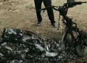 Polisi Benarkan Dugaan Perselingkuhan di Balik Motor Dibakar di Pantai Lombeng Sumenep